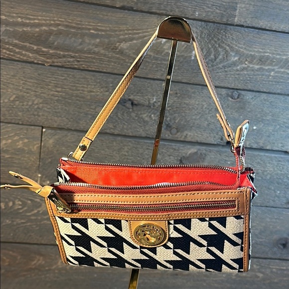 Spartina Daufuskie Island Houndstooth Wristlet GUC Wonderful Condition - Picture 16 of 16